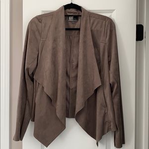 Faux suede jacket